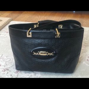 (Sold) Gucci guccisima leather bag